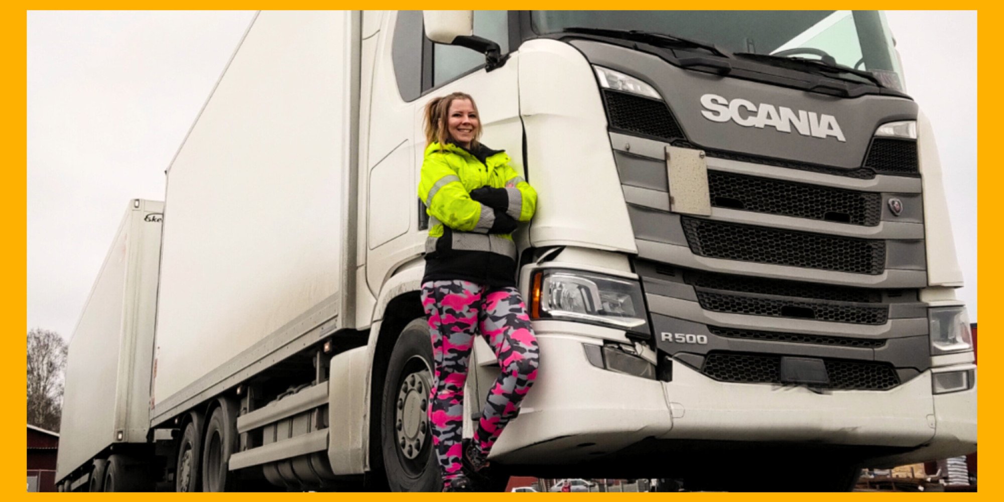 Trucker Cassie runs her YouTube channel from the driver’s seat